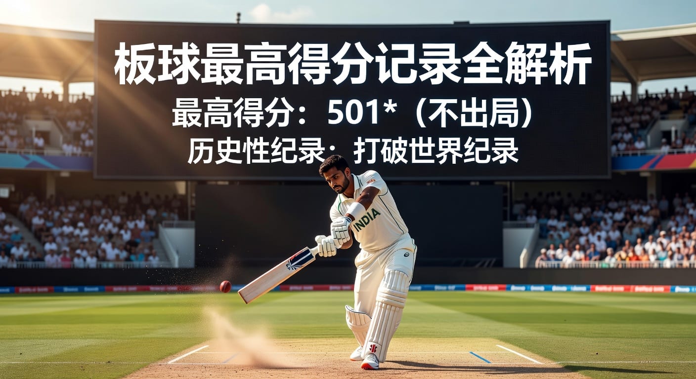 板球最高得分：Test ODI T20顶级记录