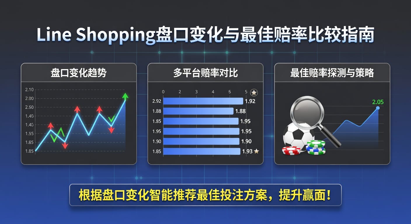 Odds Shopping 指南：最佳赔率比较提升竞猜价值