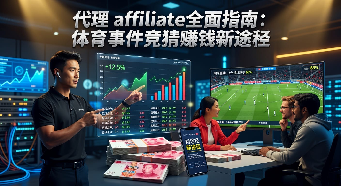 代理 Affiliate 指南：体育竞猜赚钱方法